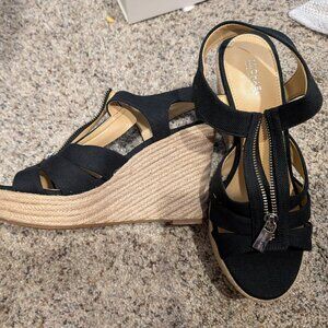 Michael Kors Black Platforms Size 8.5